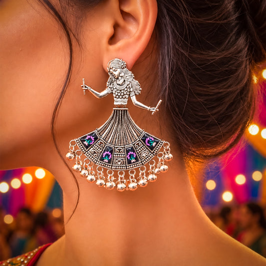 Viral Dandiya Doll Earrings