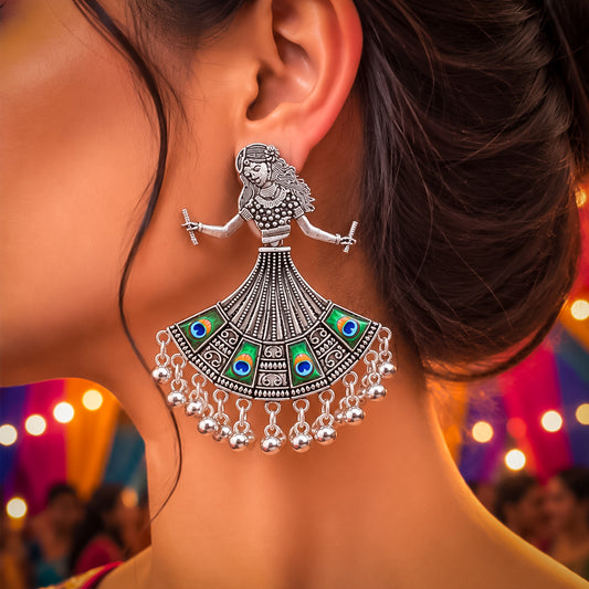 Viral Dandiya Doll Earrings