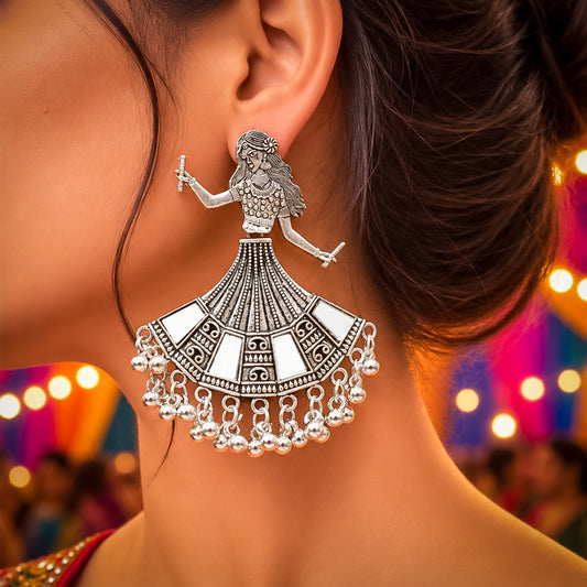 Viral Dandiya Doll Earrings
