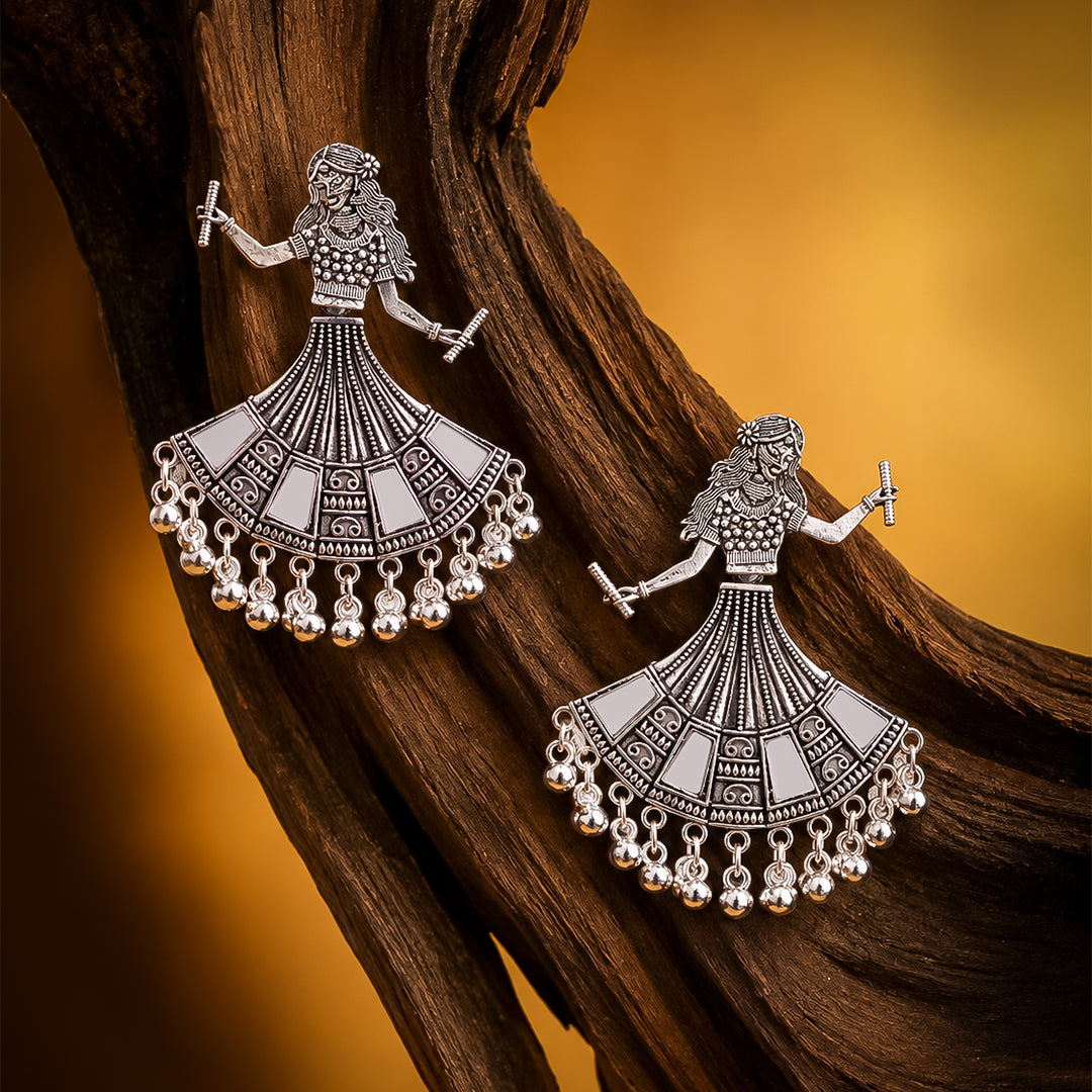 Viral Dandiya Doll Earrings